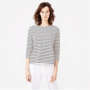 KULE The Classic Top cream/navy